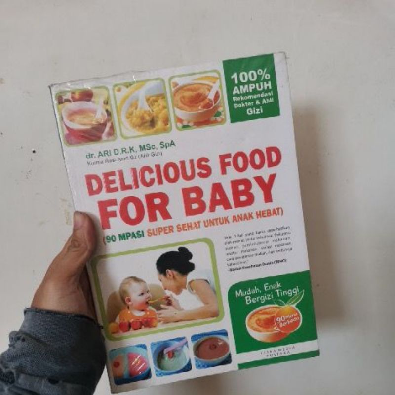 

Buku 90 Mpasi super sehat untuk anak hebat Dr. Ari D. R. K, MSc ORIGINAL