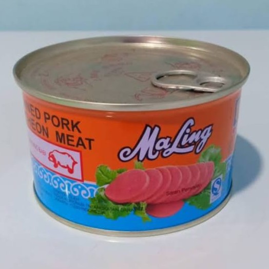 

LUNCHEON MEAT TTS /MA LING TTS 397 GRAM (1 KALENG)