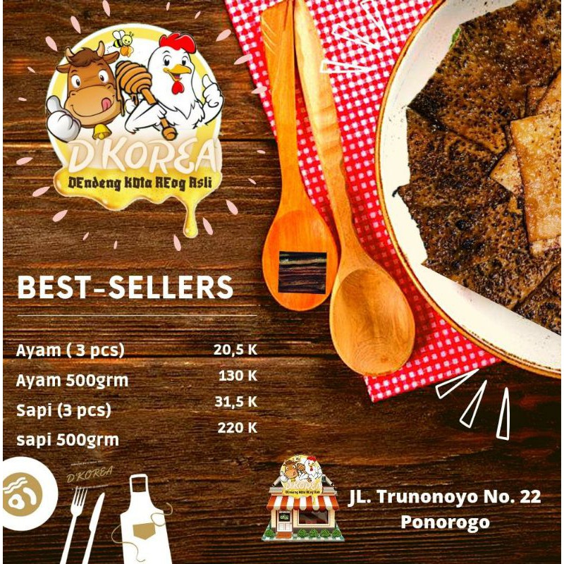 

DENDENG AYAM Siap makan MANIS