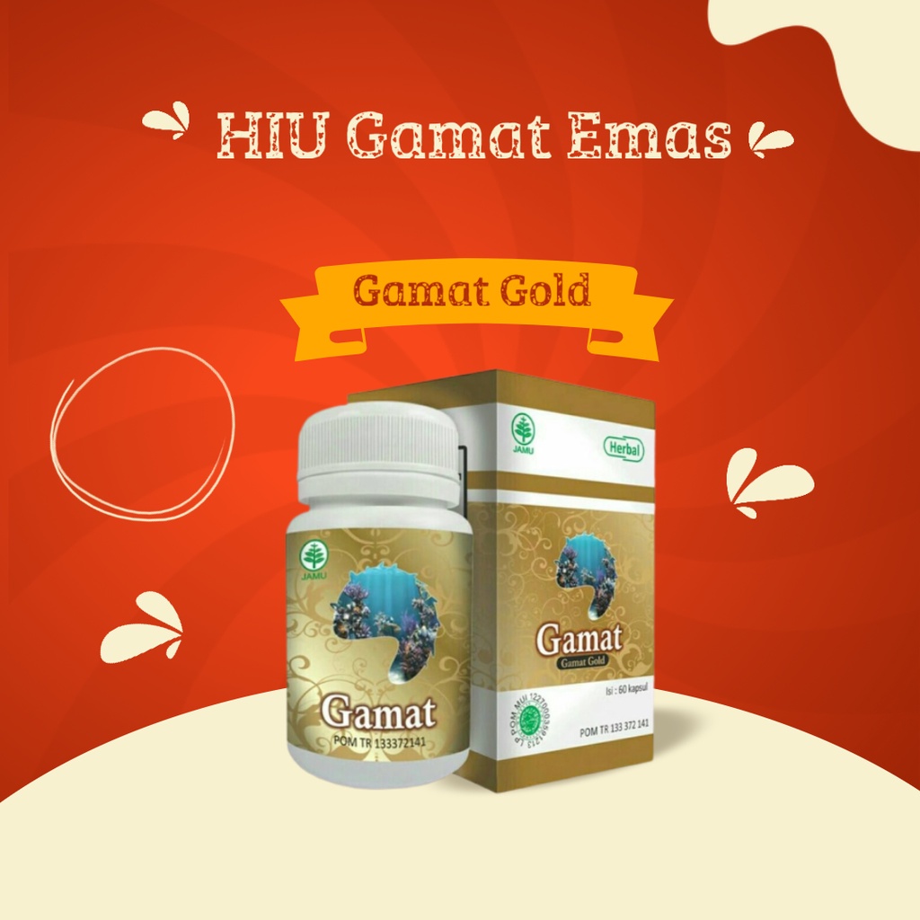 HIU Gamat Emas / Teripang Gamat Gold Herbalindo Utama