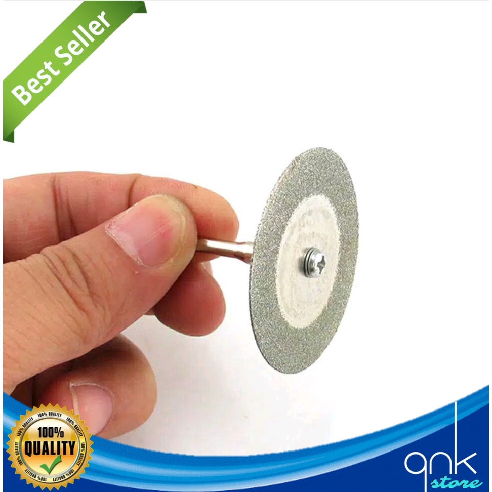 Mata Gerinda Mini 60mm Diamond Rotary Cutting Disk Mini Grinder Potong Dremel