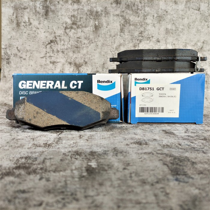 Kampas Rem Innova Grand Innova BENDIX Brake Pad DB 1751 GCT