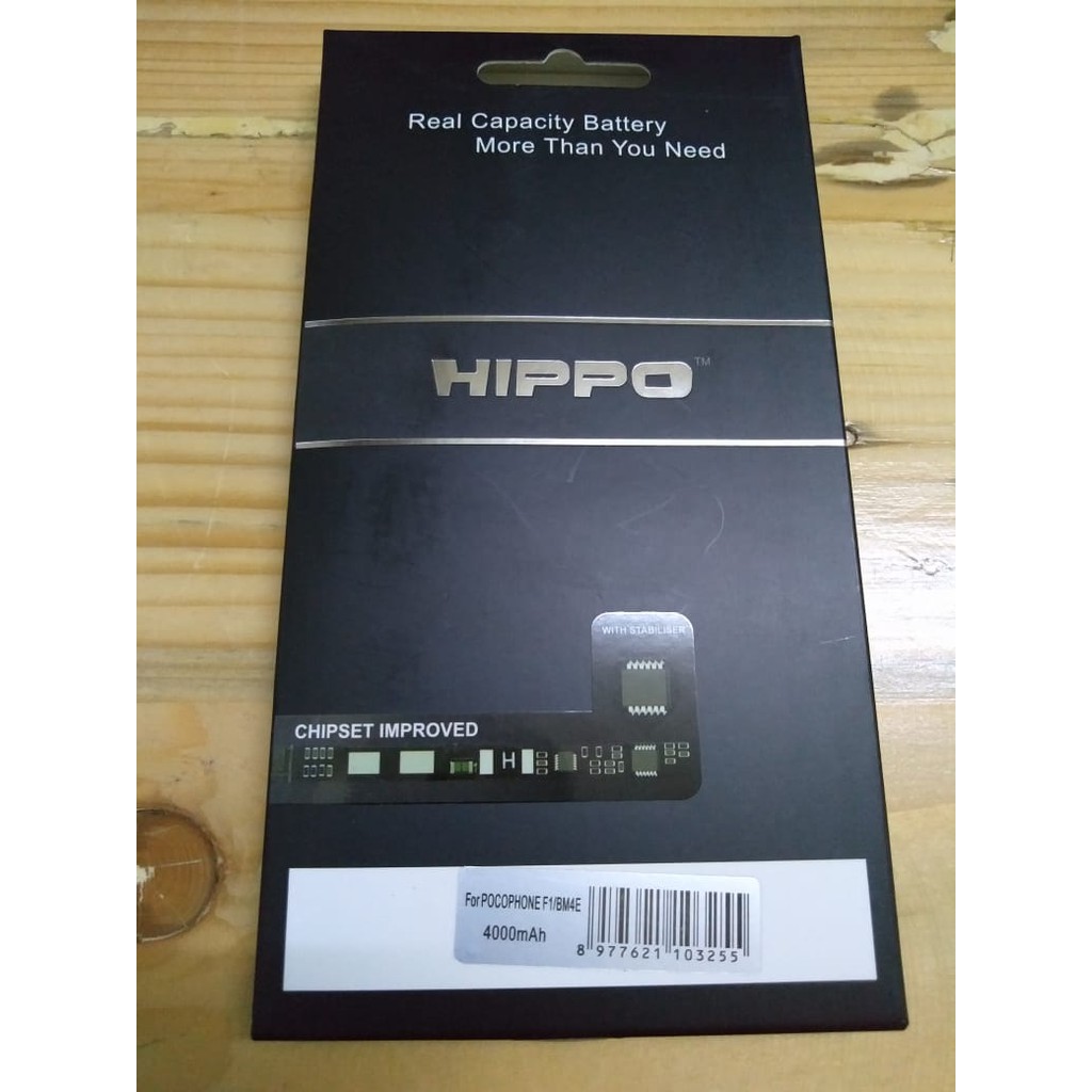 HIPPO BATTERY BATRE BATERAI XIAOMI POCOPHONE F1 BM4E 4000 MAH