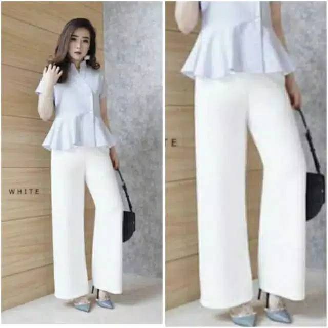  KULOT  SCUBAPREMIUM KULOT  SCUBA  PUTIH  WARNA Kulot  