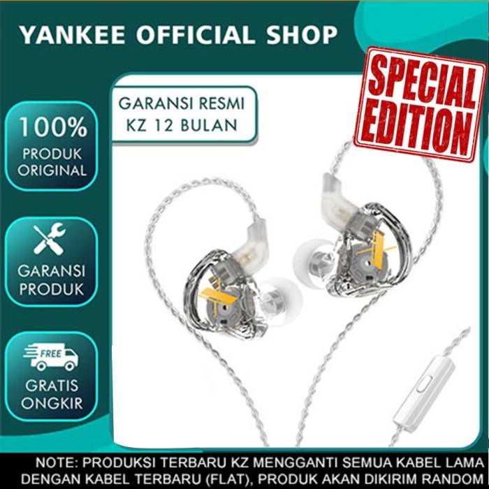 Kz Edx Wired Earphones Hifi Bass Sports Headset