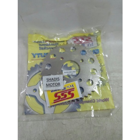 Ger SSS Motor Honda Mega Pro GL CB 150 R CBR 150 R Verza Tiger Belakang Ukuran 428 - 46T Gear Motor