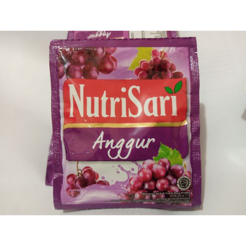 

Nutrisari Anggur 10's