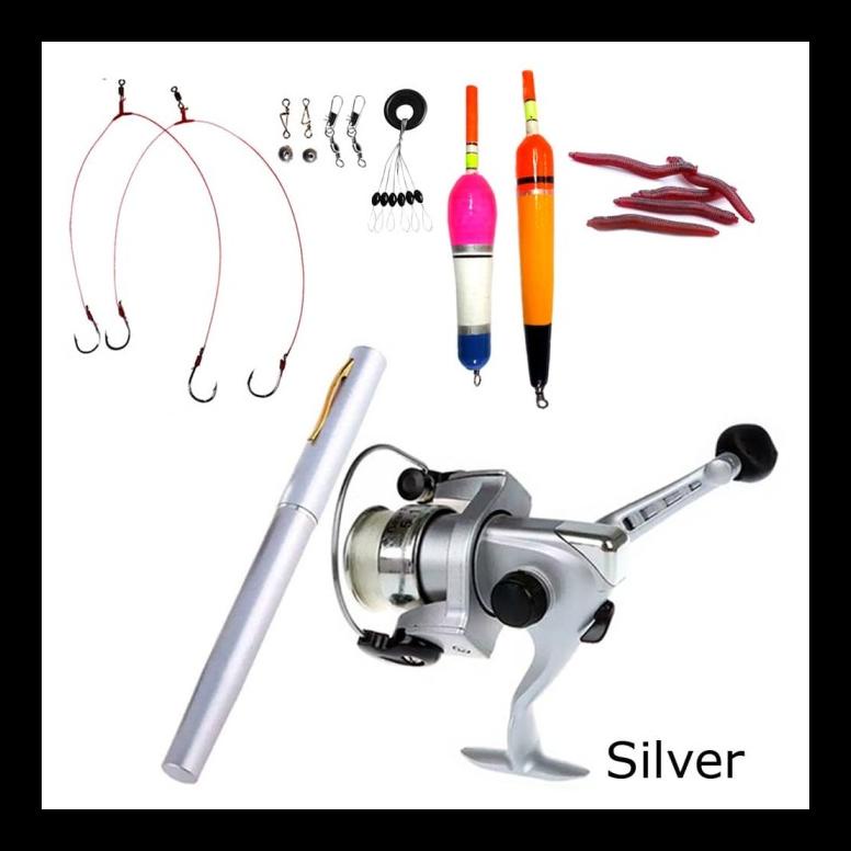 SALE 1 SET JORAN PANCING PENA MINI SPINNING REEL ALAT PANCING TERUPDATE AL8