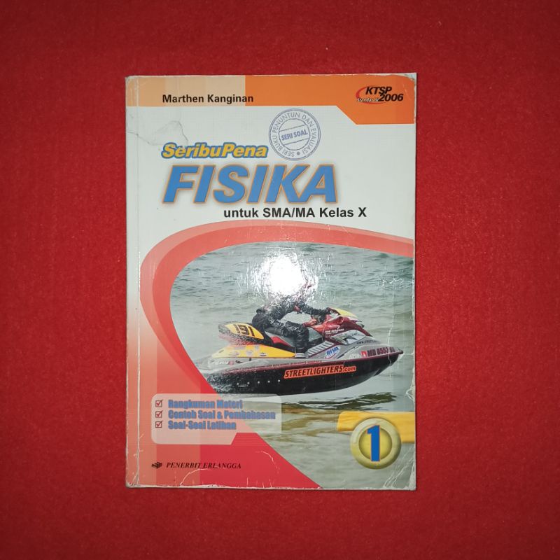 buku pelajaran seribupena fisika SMA kelas 1 KTSP