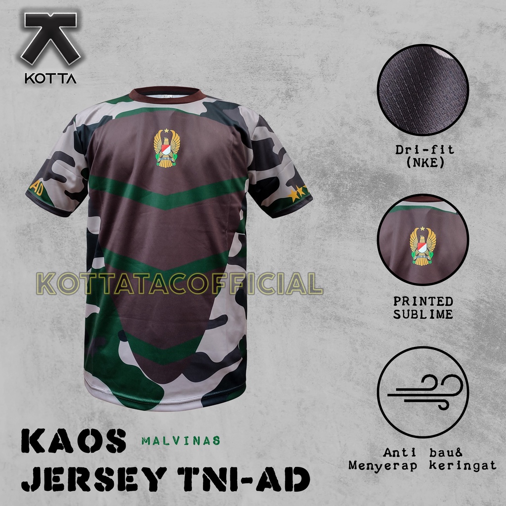 Jual Kaos Jersey Tni Ad Model Jatah Kaos Jersey Kasad Tni Kaos