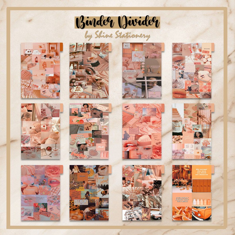 

PEMBATAS BINDER LUCU, MURAH, TEBAL A5 & B5 / BINDER DIVIDER CUSTOM