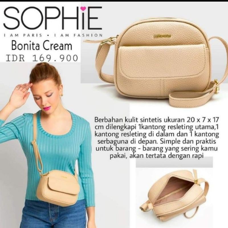 Tas sophie BONITA CREAM