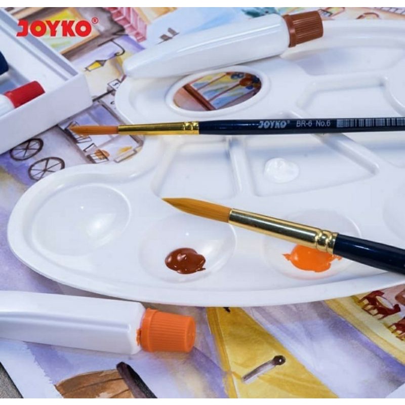 Palette Palet Lukis Joyko PLT-111 Alat Melukis Tempat Kuas Gambar