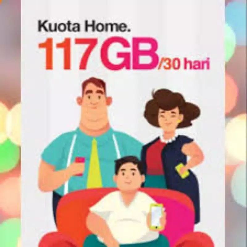 Paket Internet 3(Tri) 117GB