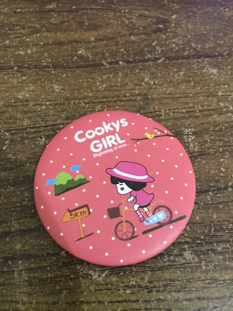 Cermin Cookys Girl 6,5 Cm