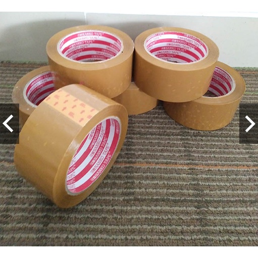 

|J.A| LAKBAN BENING & COKLAT 45MM X 60M / LAKBAN 2 INCH / 45MM x 60M