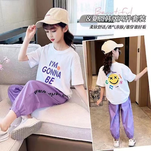 Baju Anak Perempuan Import setelan Anak Cewek Korea Kode G - 21 K43