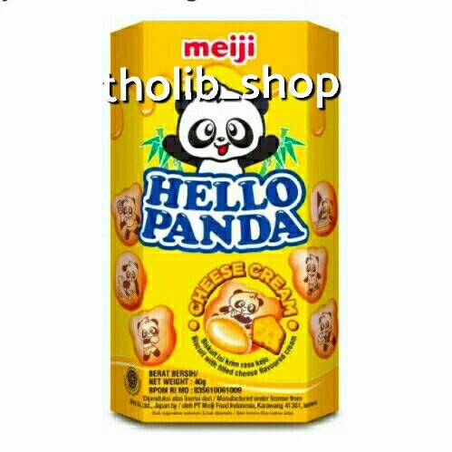 

meiji hello panda cheese cream 40gr