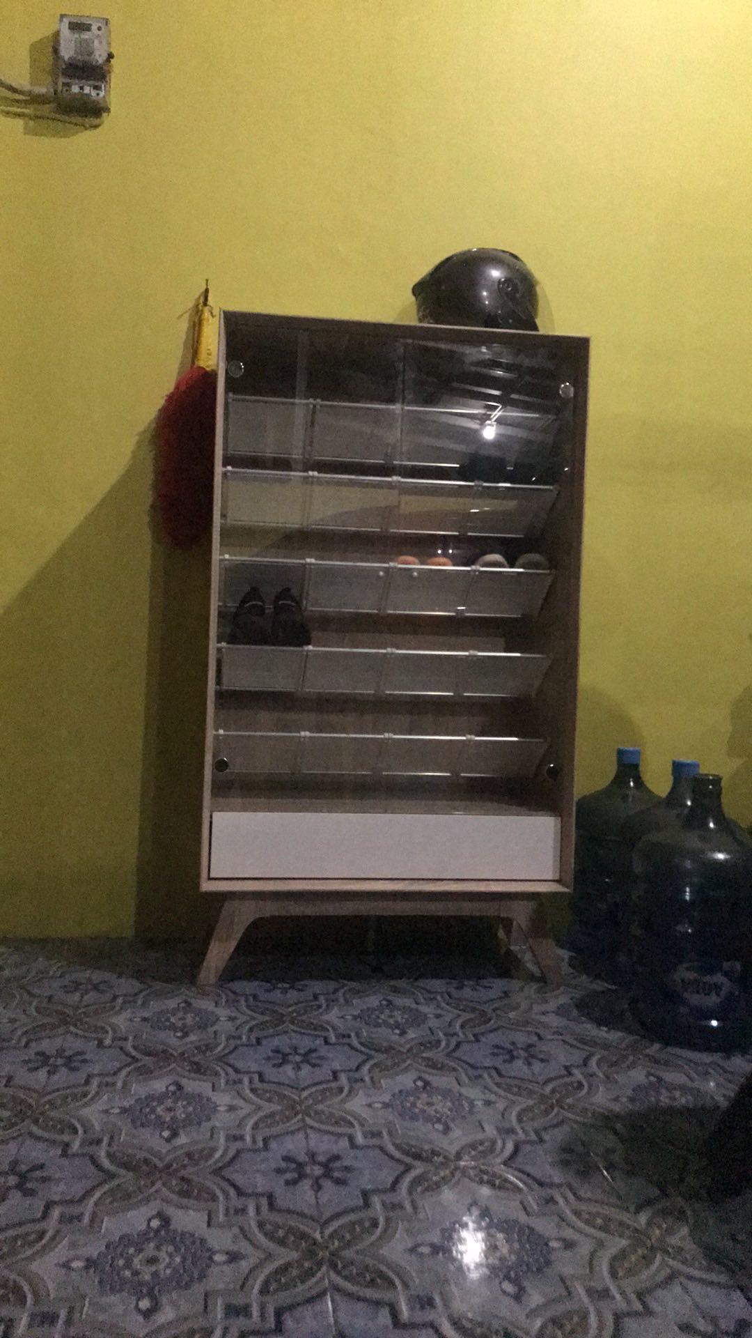 Sr 2218 Graver Agusto Rak Sepatu Lemari Sepatu Minimalis