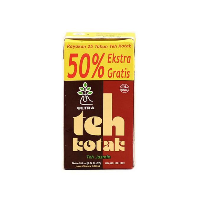 

[ COD ] Teh Kotak Jasmine 300ml - Isi 24 pcs FREE ONGKIR Kode 1313