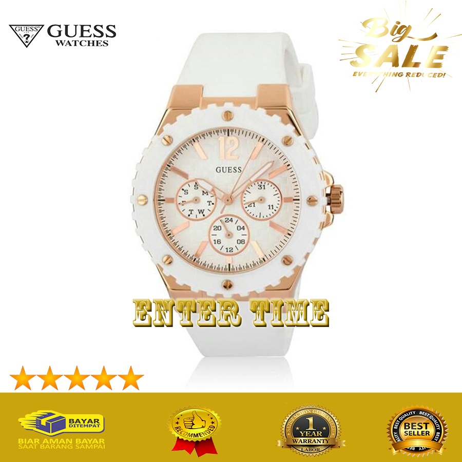 BIG SALE  JAM TANGAN WANITA IMPORT TERBARU MERK GUESS W10614L2 JAM TANGAN FASHION WANITA  LIMITED ED