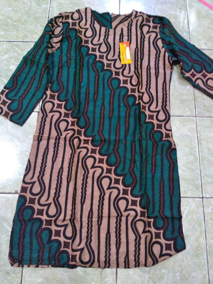 Tunic Monica Parang #3 Sgh 163 Tunik Batik Cewek Tunic Batik Wanita Seragam Batik Kerja Batik Solo