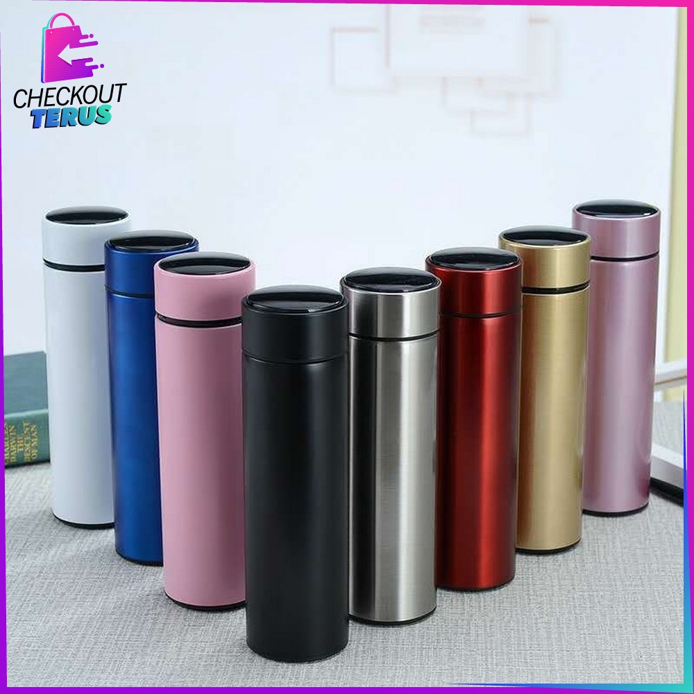 CT C311 C312 Termos Air Panas Stainless 500ML Thermos Air Panas Polos Perlengkapan Air Minum Vacuum Flask