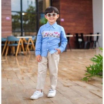 Afsheenastore kemeja Anak Chinos Pants