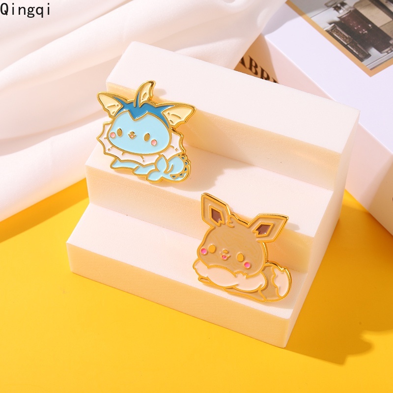 Bros Pin Enamel Bentuk Kartun Hewan Kelinci Anime Elves Untuk Hadiah Penggemar