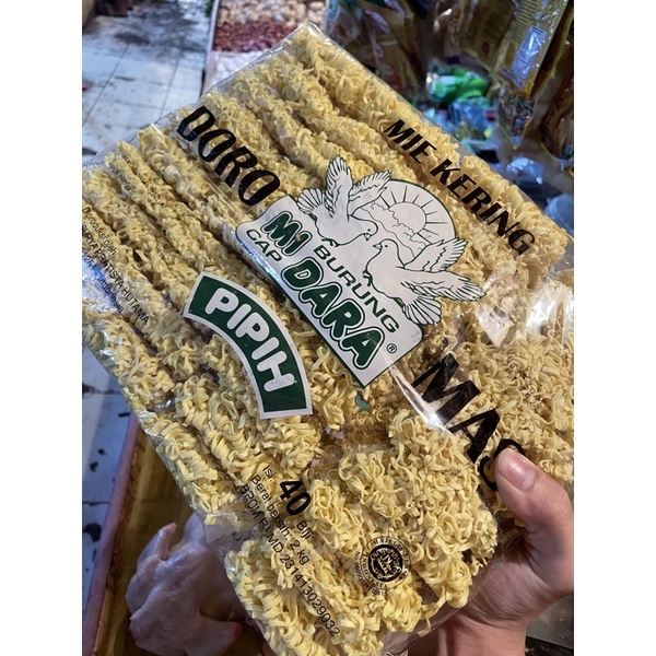 

mie kering burung dara
