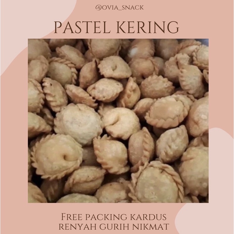 

PASTEL KERING 250gr / PASTEL KERING KILOAN / CEMILAN KILOAN