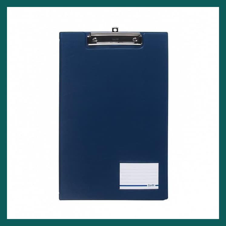 

BANTEX 4211-01 (BLUE) CLIPBOARD WITH COVER UKURAN FOLIO