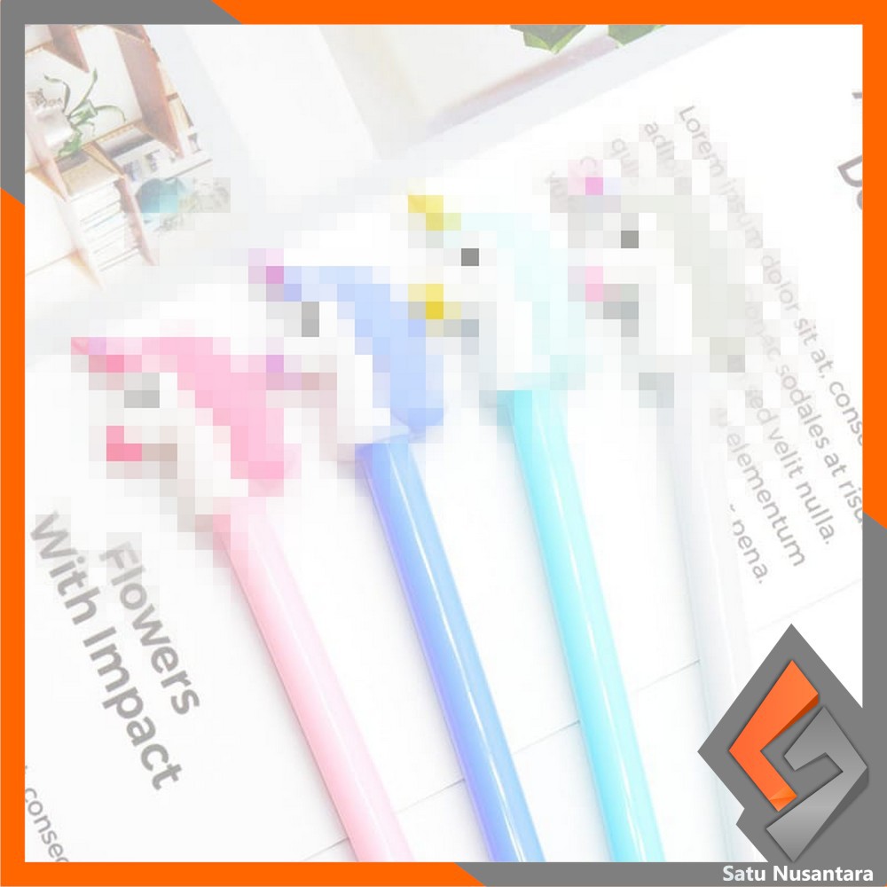 

SN-A8 Pena / Pulpen Karakter Kuda Lucu / Pen Gel Kuda Pony Stationary