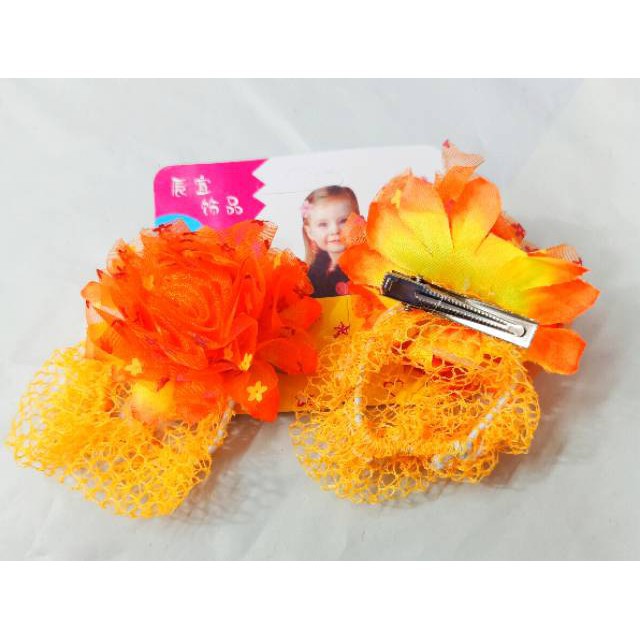 grosir  Jepit hairnet anak anak isi 6 pasang.