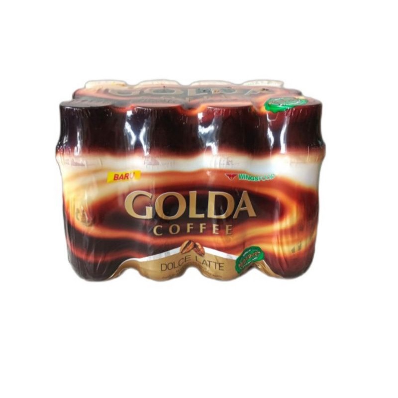 

GOLDA COFFEE DOLCE LATTE 1PACK ISI 12BOTOL
