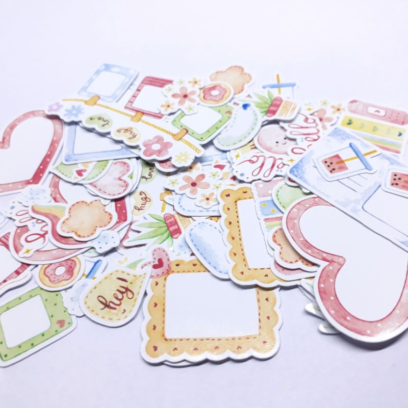 

sticker plant daily activity note stiker planner DIY