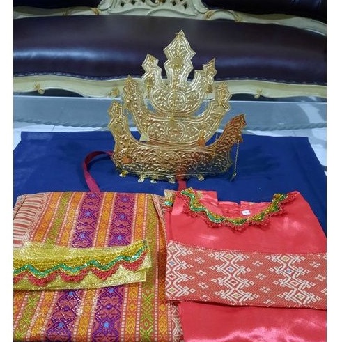 Pakaian Adat Batak Mandailing Anak TK SD // Baju Adat Batak Mandailing