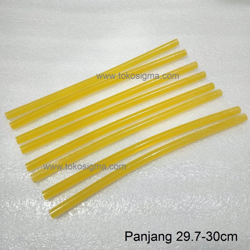 Isi Lem Tembak Lilin Bakar Besar HOT MELT GLUE STICK ADHESIVE 11mm 2pc