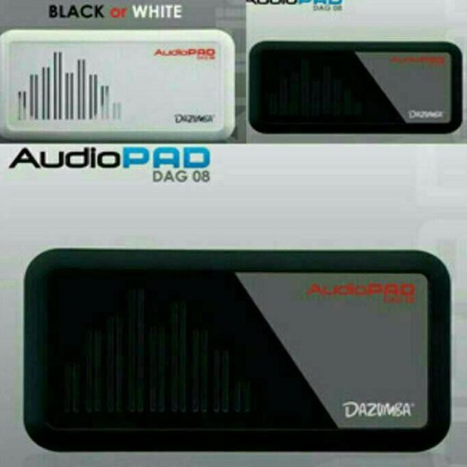 GRATIS ONGKIR SPEAKER DAZUMBA AUDIOPAD DAG 08 BLACK TERLARIS