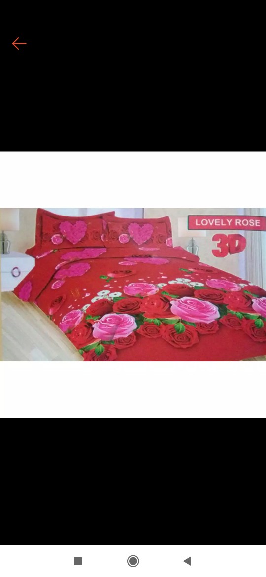 Sprei Bonita Motif Lovely Rose