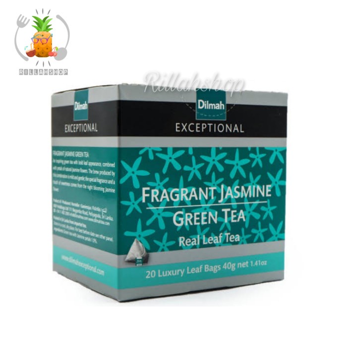 

Dilmah Fragrant Jasmine Green Tea (20x2g)