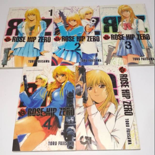 Komik Bekas Second Rose Hip Zero 1 5 Tamat Shopee Indonesia