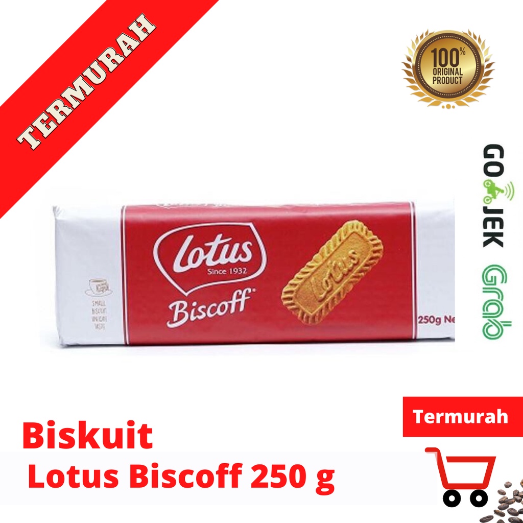 Lotus Biscoff 250gr - Biskuit Speculoos Caramel Cookies Cinnamon