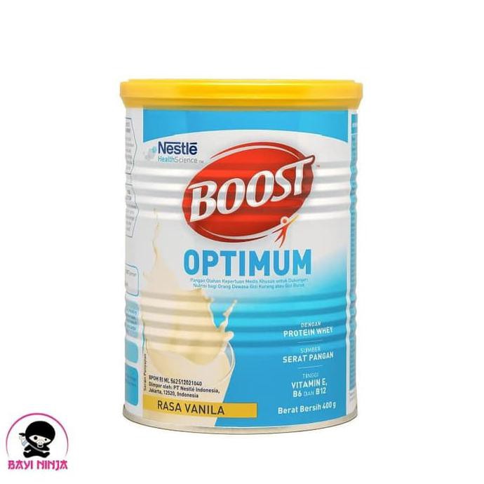 

DISKON! NUTREN Boost Optimum Susu Pertumbuhan Vanila Vanilla 400g / 400 g