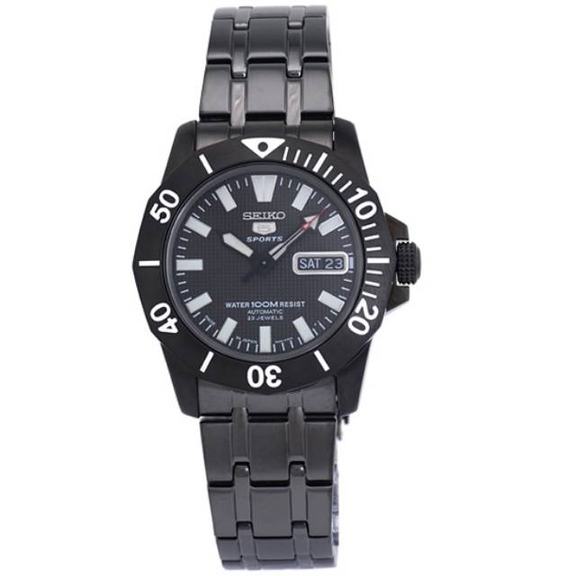 Jam Tangan Pria SEIKO 5 SNZF85 Sports Automatic Chronograph Watch Original SNZF85K1