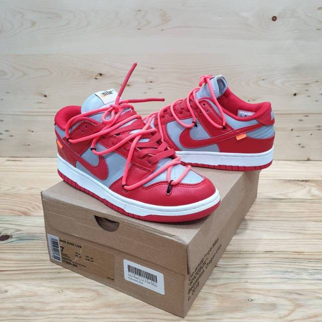 Nike Dunk X Off-White Low University Red