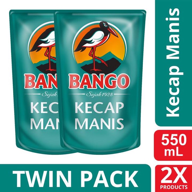 Bango Kecap Manis Twinpack 550ml x 2pcs