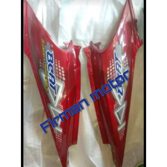 Bodi samping honda beat karbu merah