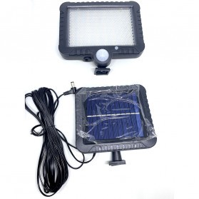 Bisa COD Lampu Taman Tenaga Solar Panel PIR Motion Sensor 56 LED 400 Lumens