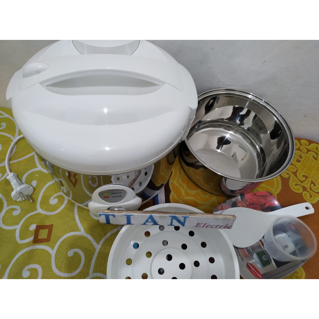 MASPION MRJ-109SS Magic Cooker / Penanak Nasi 1,2 Liter Stainless Stell